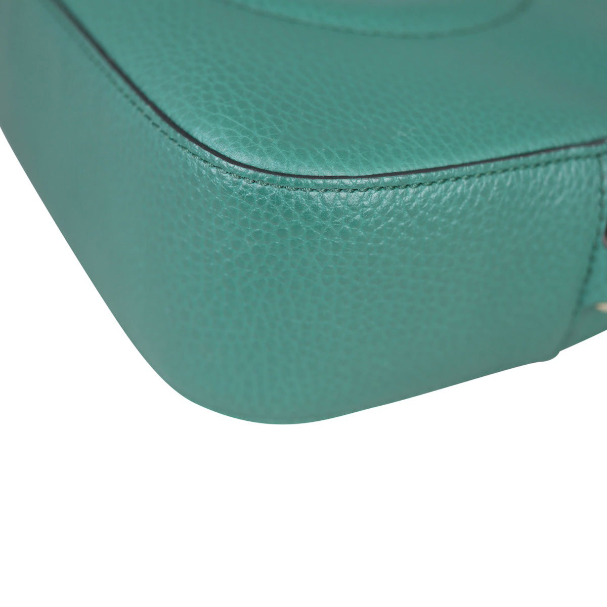 Gucci Soho Leather Shoulder Bag  Corner close up