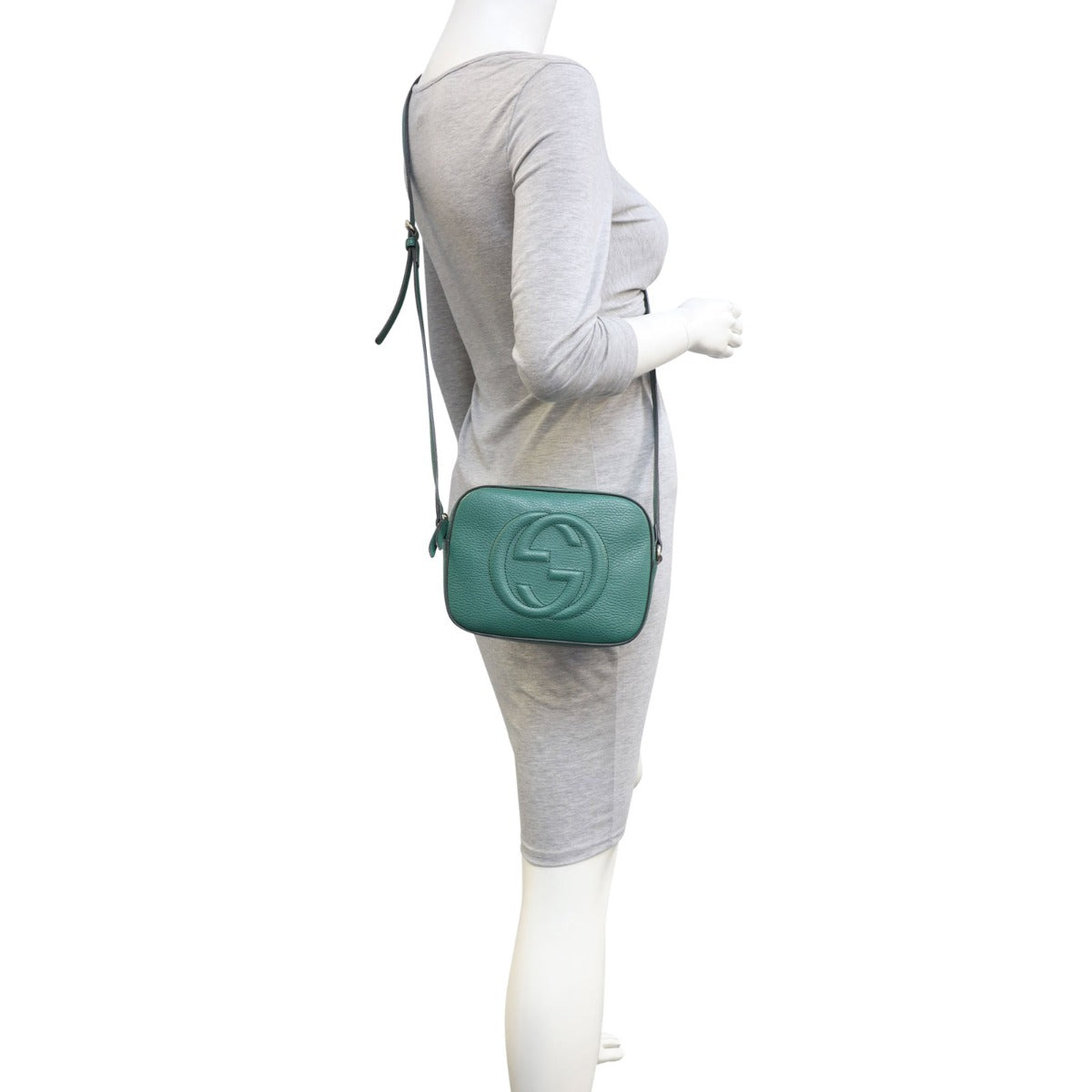 Gucci Soho Leather Shoulder Bag Mannequin