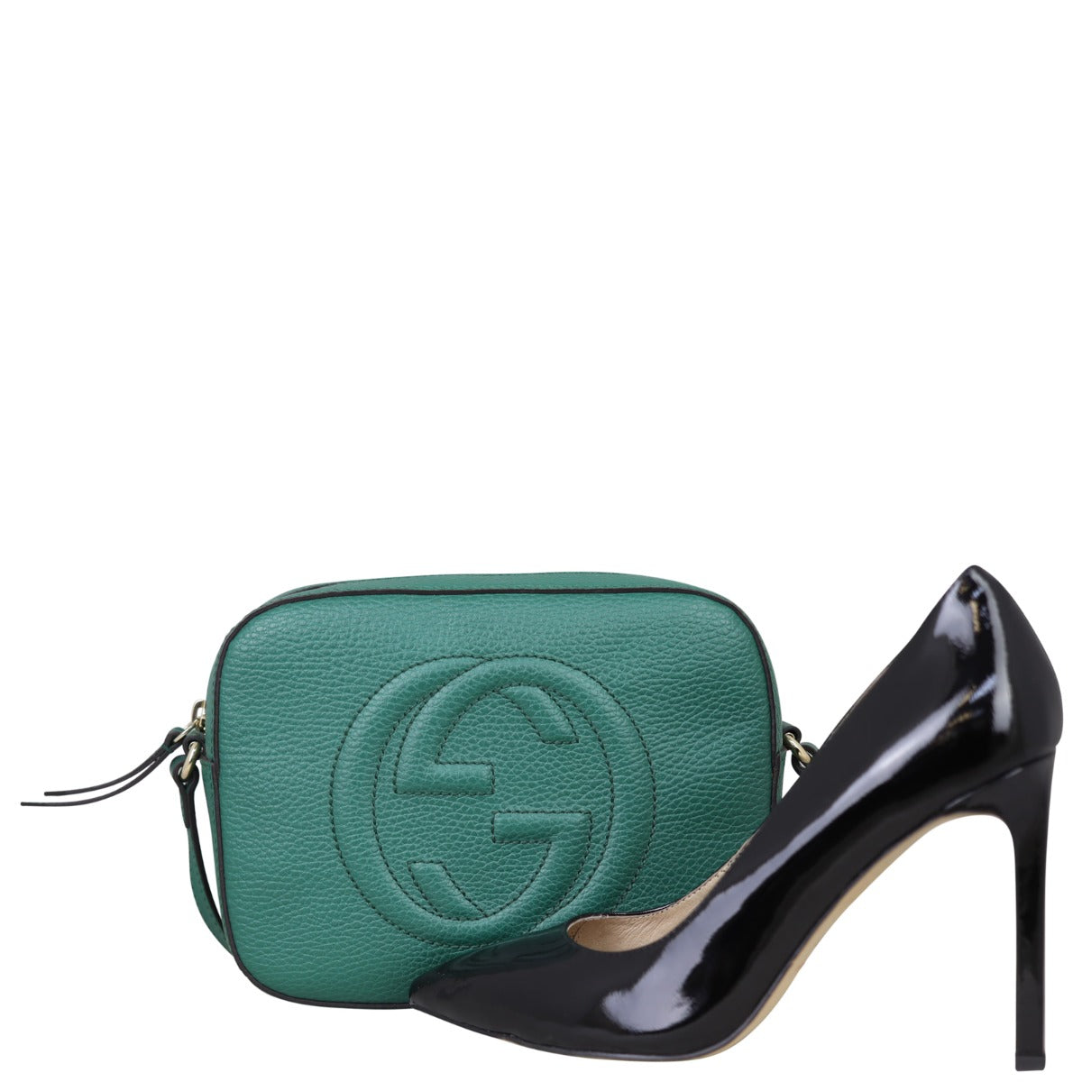 Gucci Soho Leather Shoulder Bag Shoe