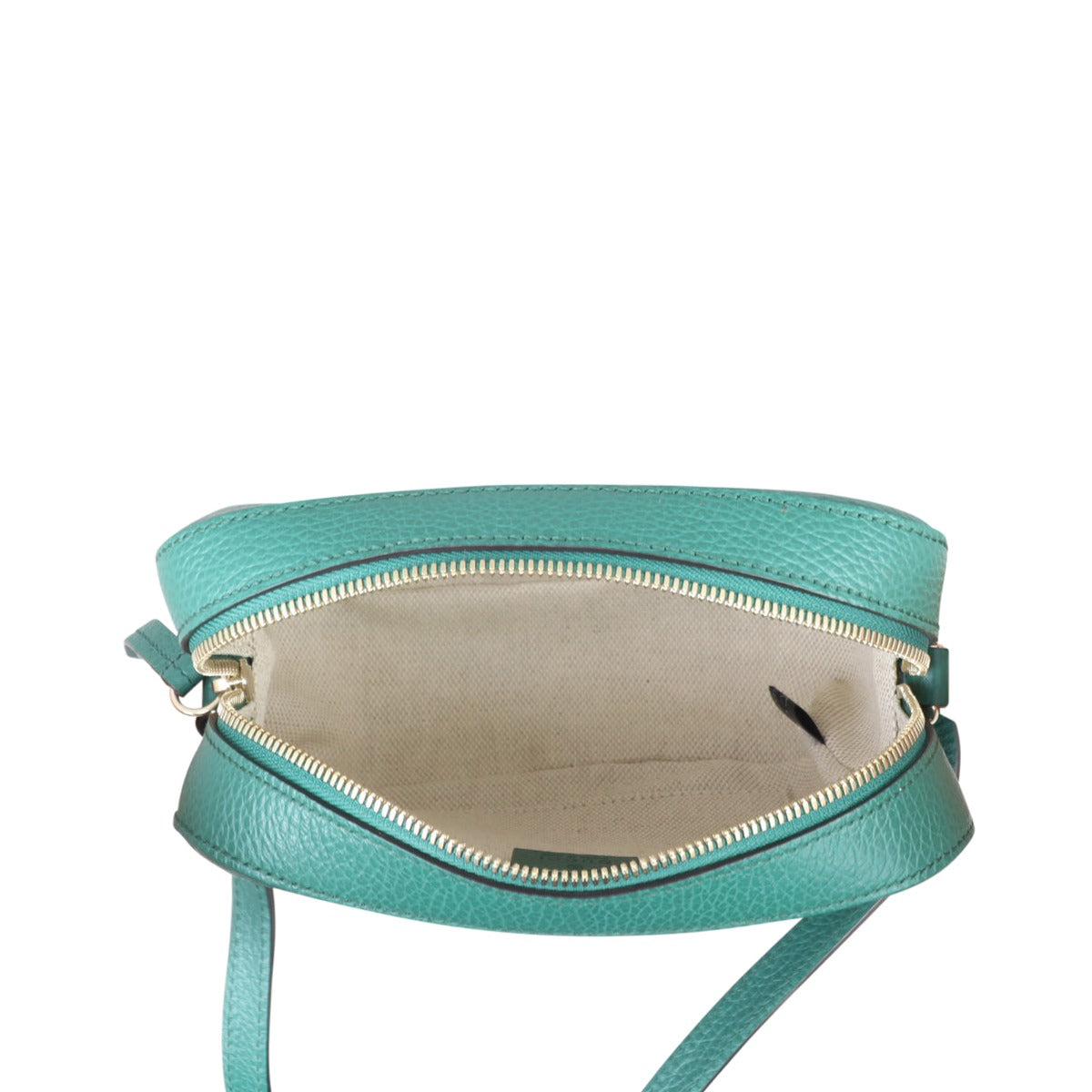 Gucci Soho Leather Shoulder Bag Interior