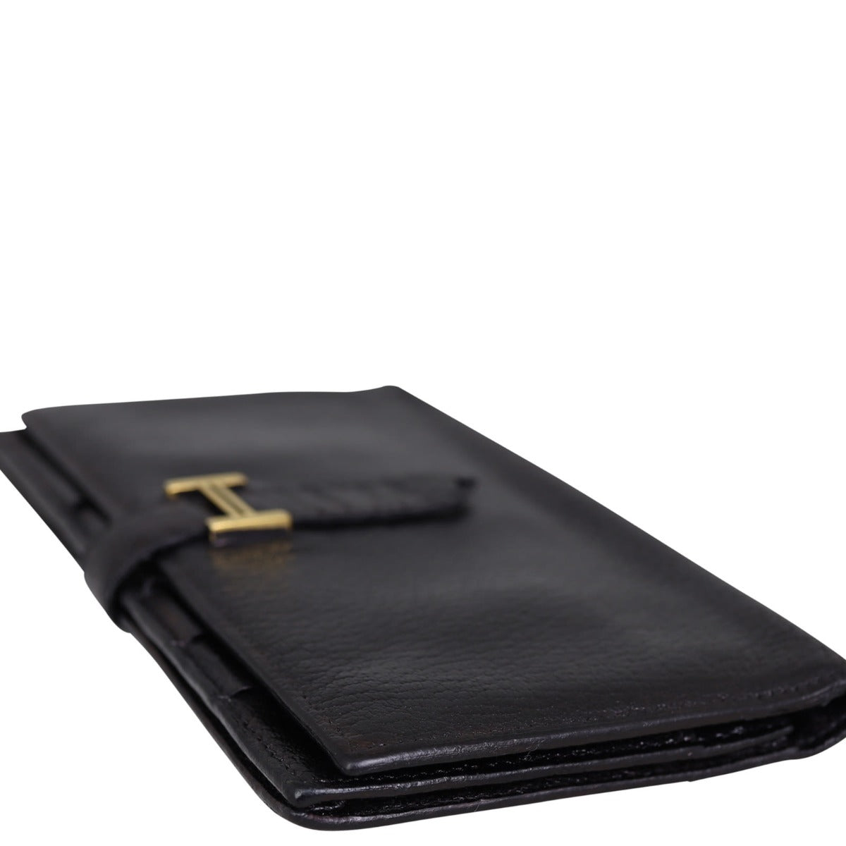 Hermes Bearn Wallet Corner Closeup