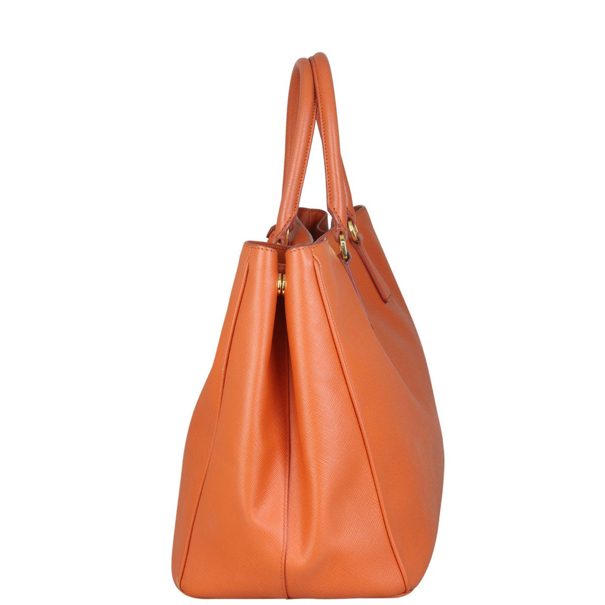 Prada Saffiano Lux Gardener’s Tote Side