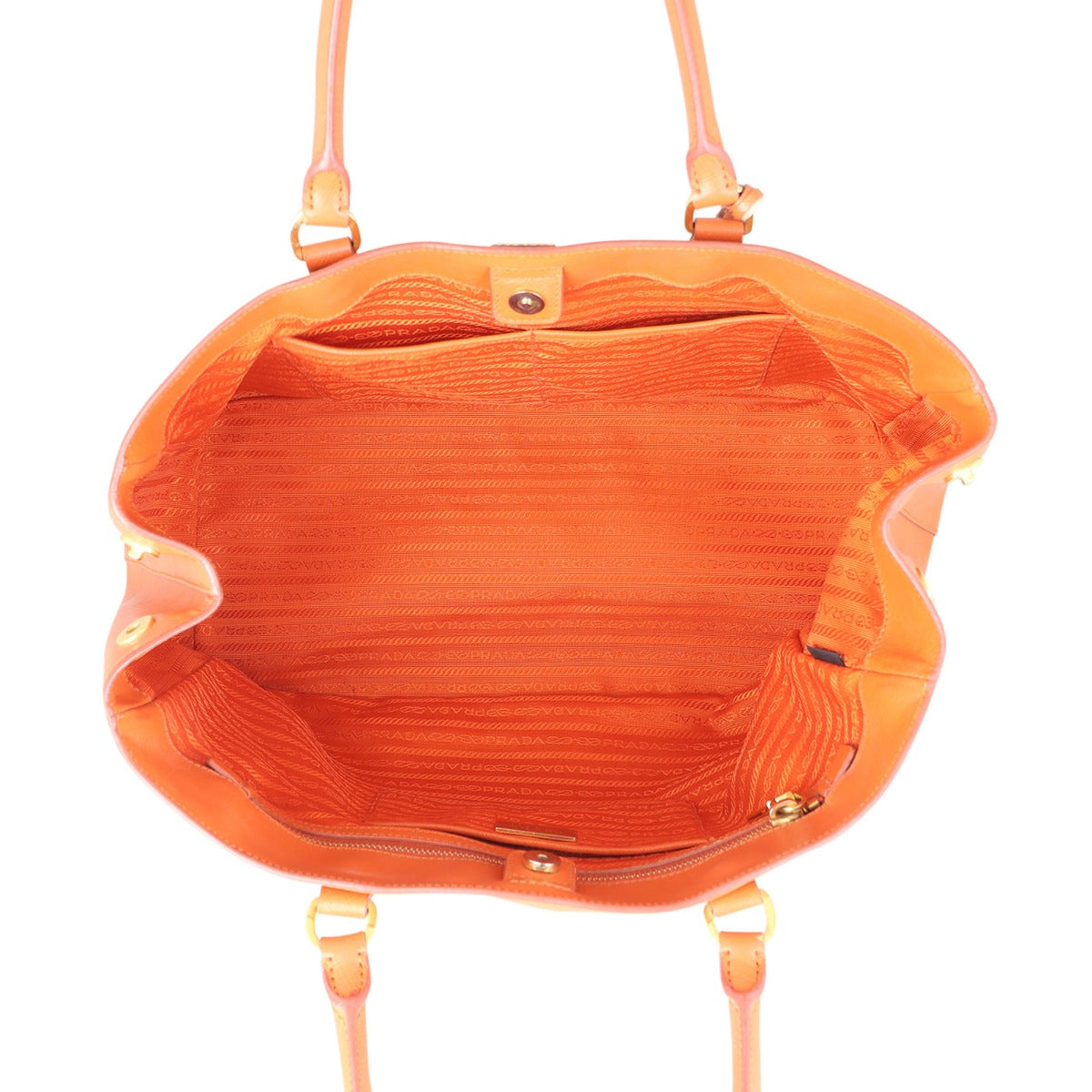 Prada Saffiano Lux Gardener’s Tote Interior