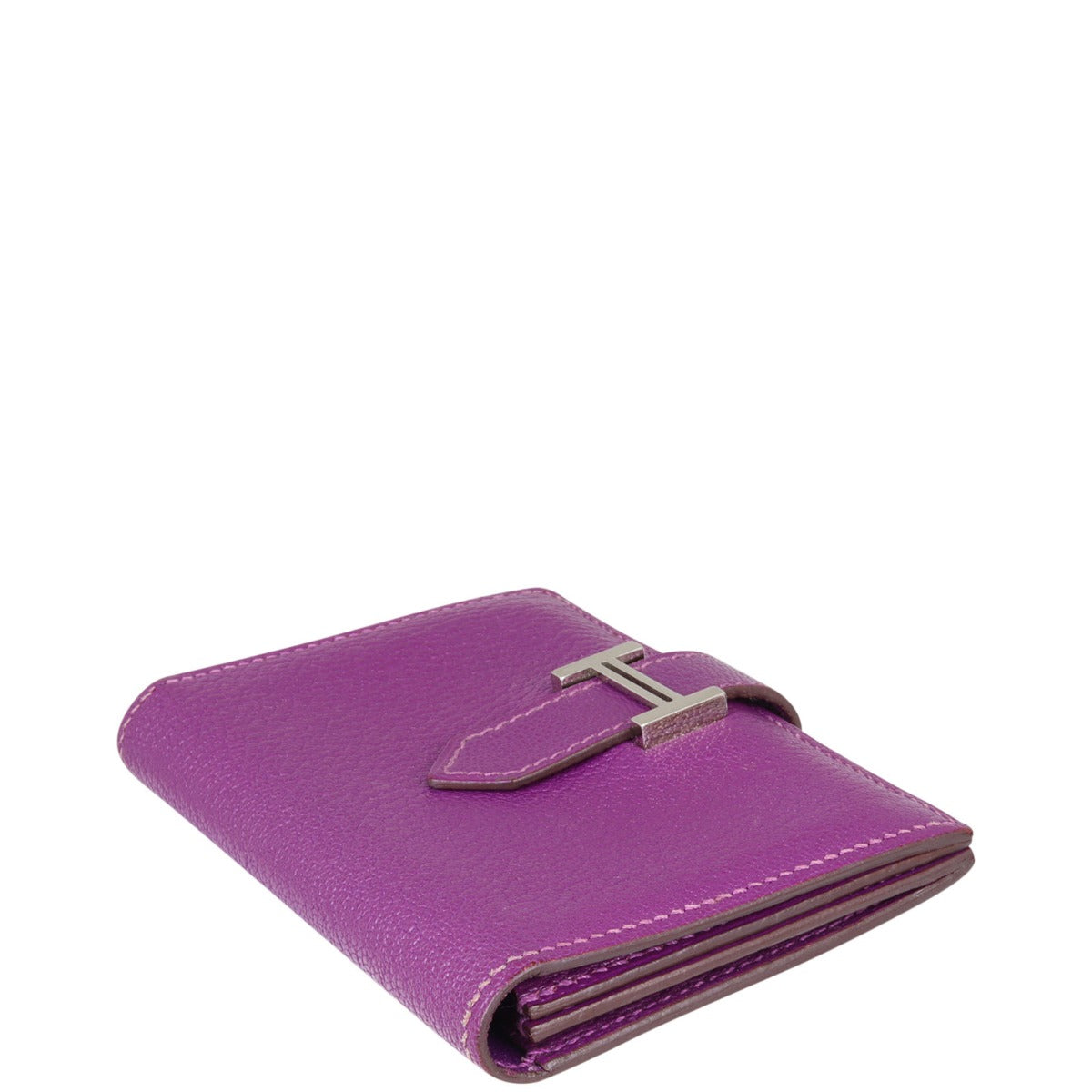 Hermes Bearn Card Holder (purple) Corner Distance