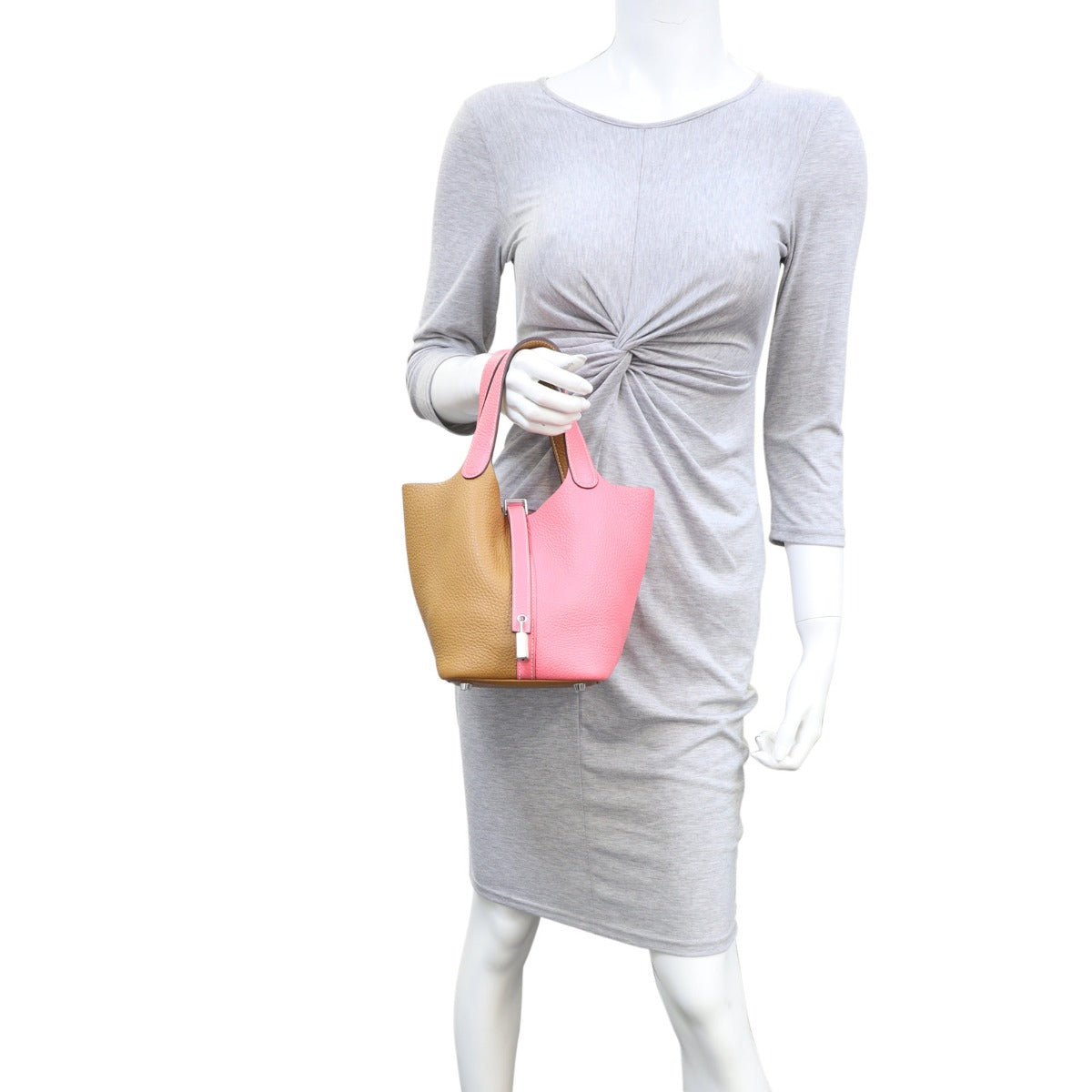 Hermes Picotin Lock 18 Two Tone Taurillon Clemence Mannequin