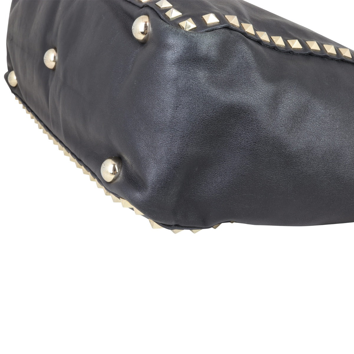 Valentino Rockstud Tote Medium Corner Closeup