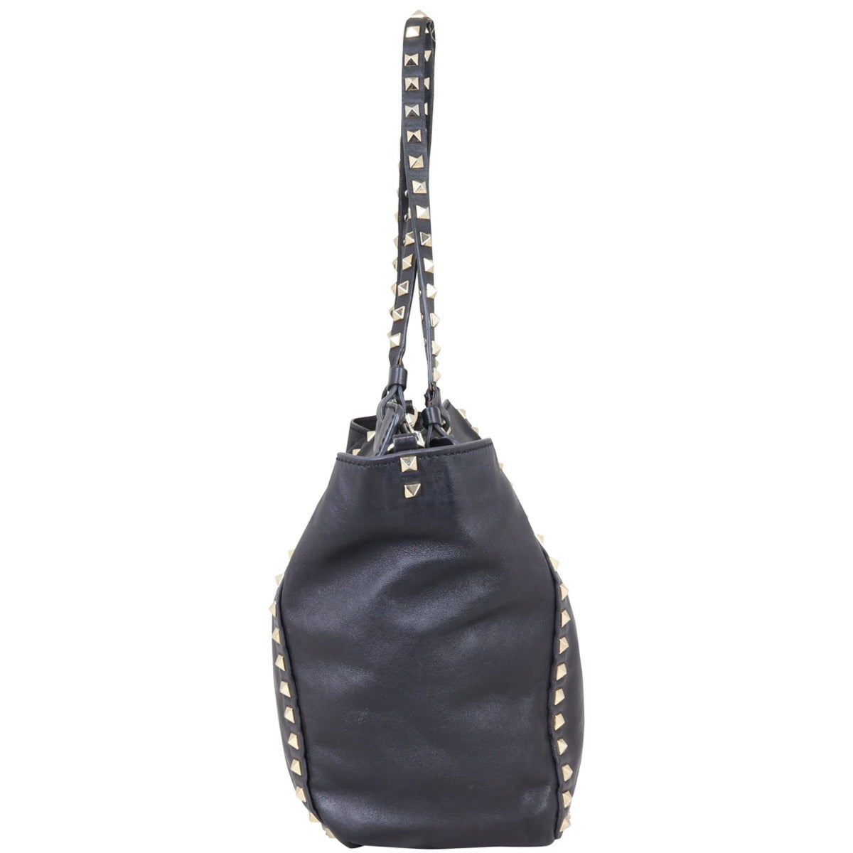 Valentino Rockstud Tote Medium Side