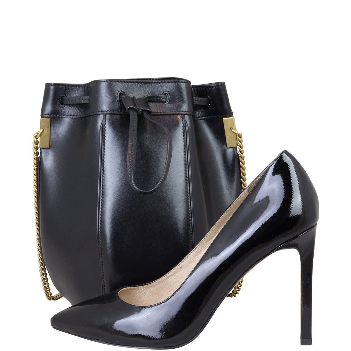 Saint Laurent Talitha Bucket Bag Small Shoe