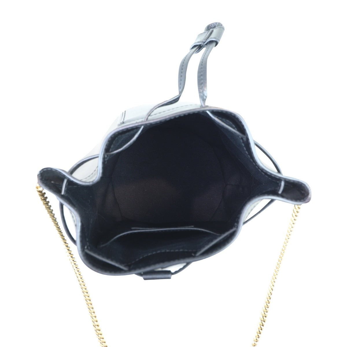 Saint Laurent Talitha Bucket Bag Small Interior