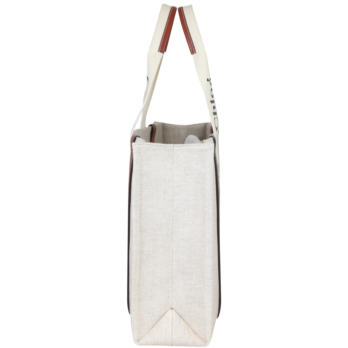 Chloe Woody Tote Bag Large Side