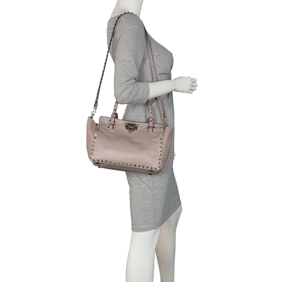 Valentino Rockstud Tote Small Mannequin