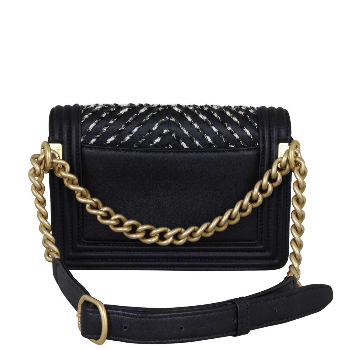 Chanel Boy Embroidered By the Sea Belt Bag Back