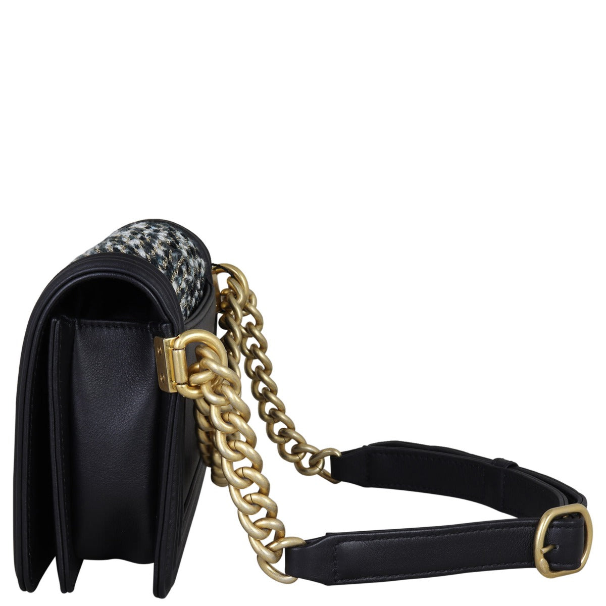 Chanel Boy Embroidered By the Sea Belt Bag Side