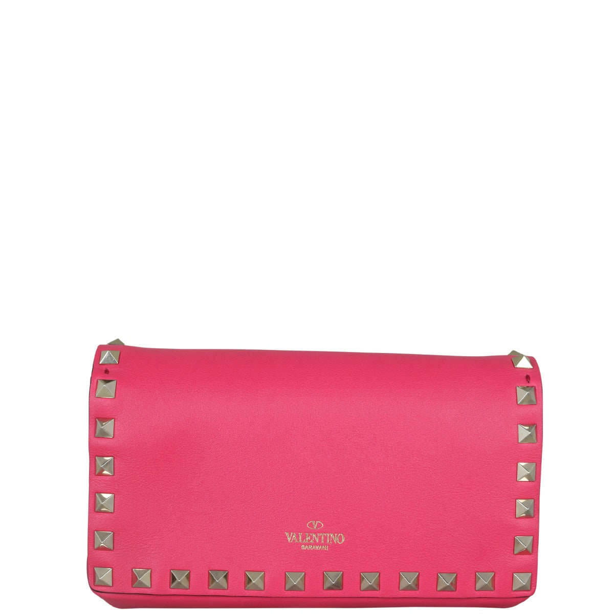 Valentino Rockstud Chain Pouch Front