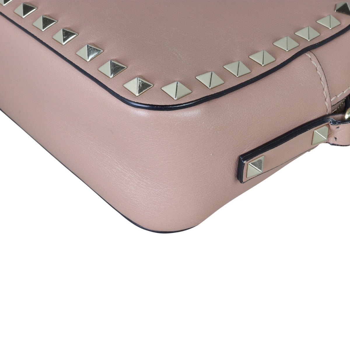 Valentino Rockstud Camera Bag Corner Close Up