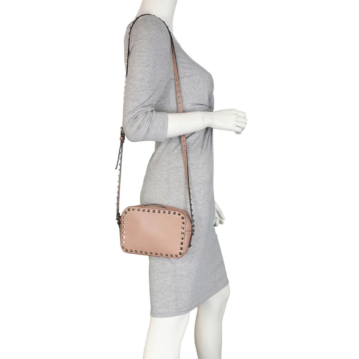 Valentino Rockstud Camera Bag Mannequin