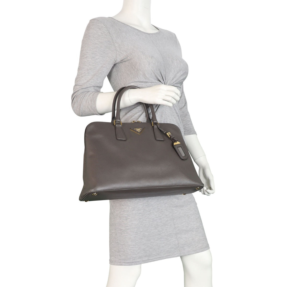 Prada Saffiano Lux Promenade Medium Mannequin