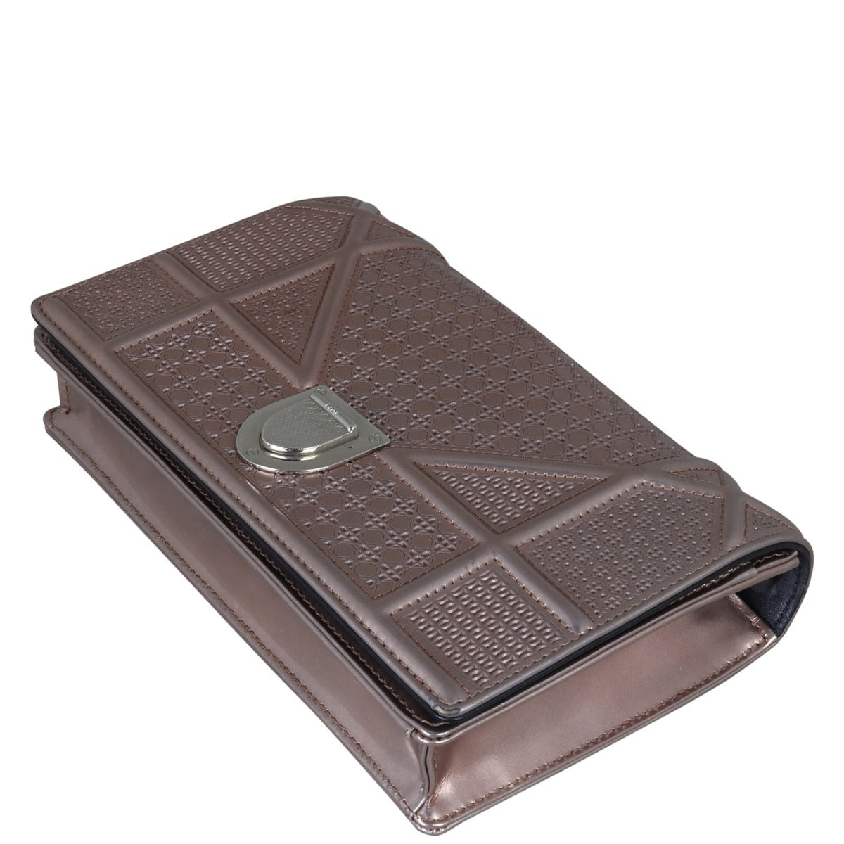 Dior Diorama Wallet on Chain Micro-Cannage Corner Distance