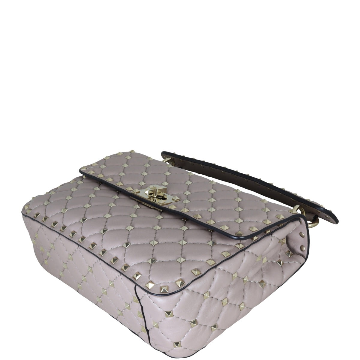 Valentino Rockstud Spike Medium Shoulder Bag Corner Distance