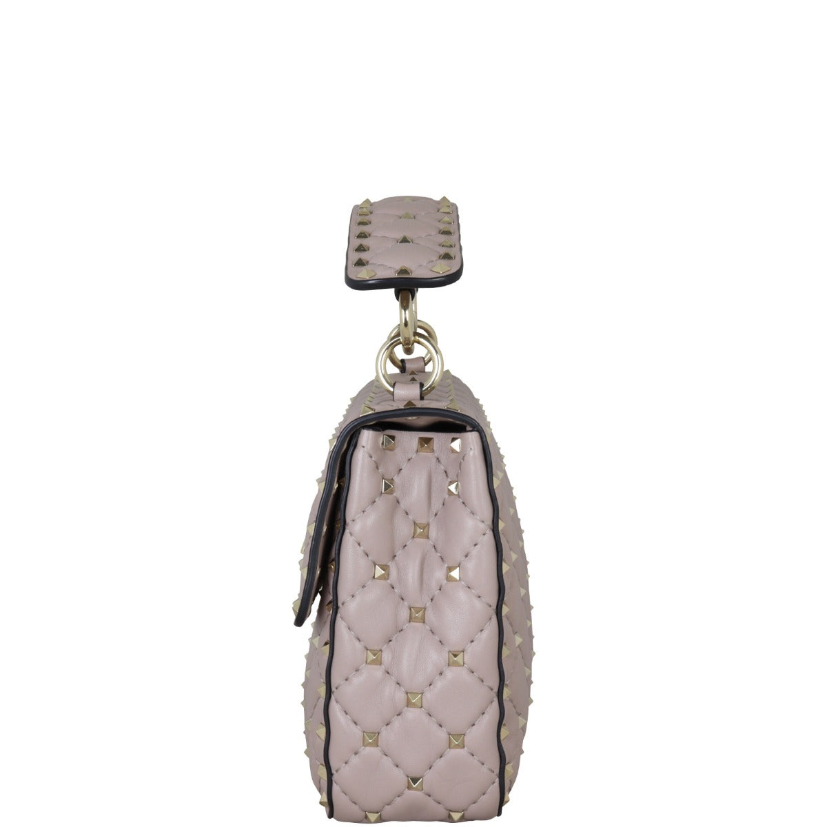 Valentino Rockstud Spike Medium Shoulder Bag Side