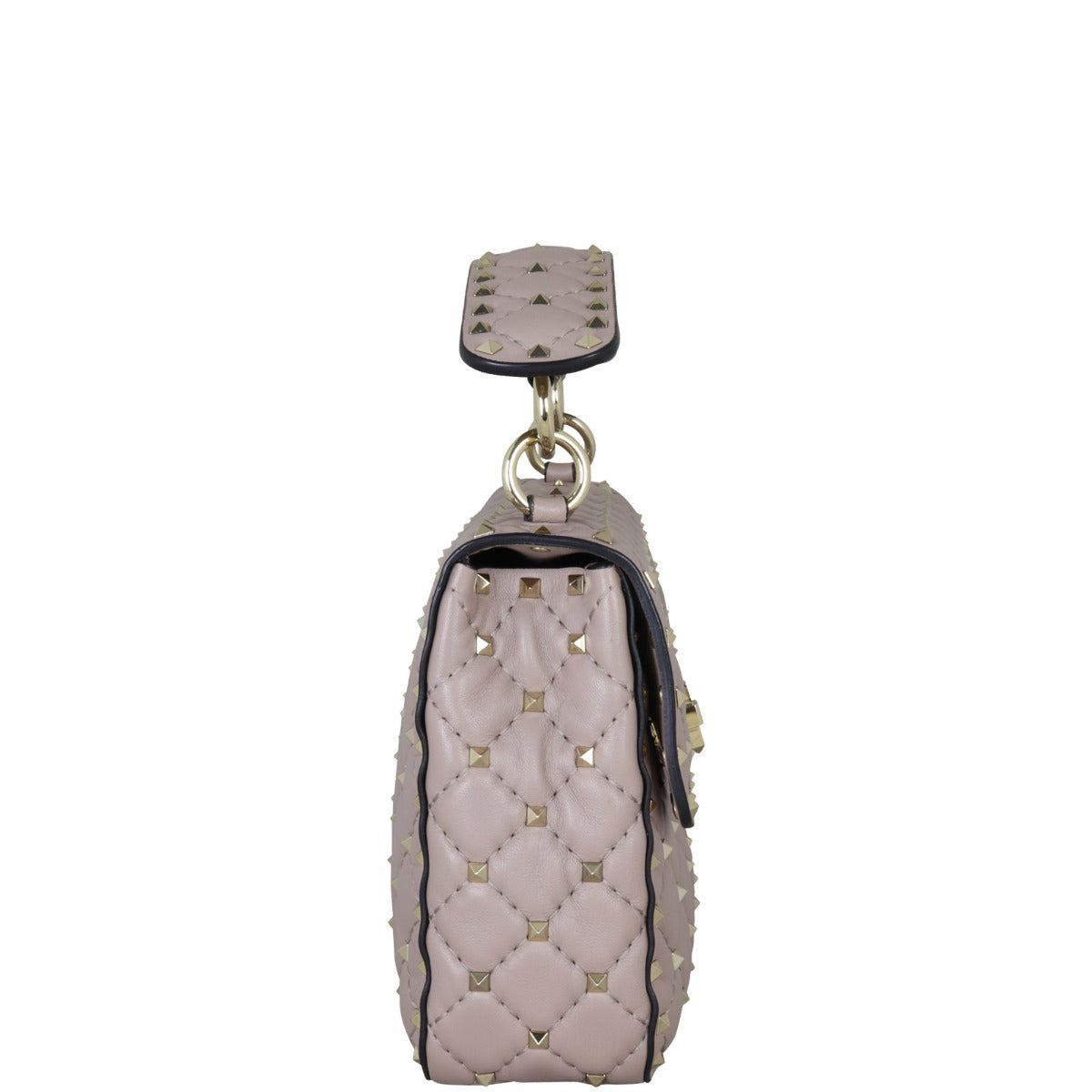Valentino Rockstud Spike Medium Shoulder Bag Side