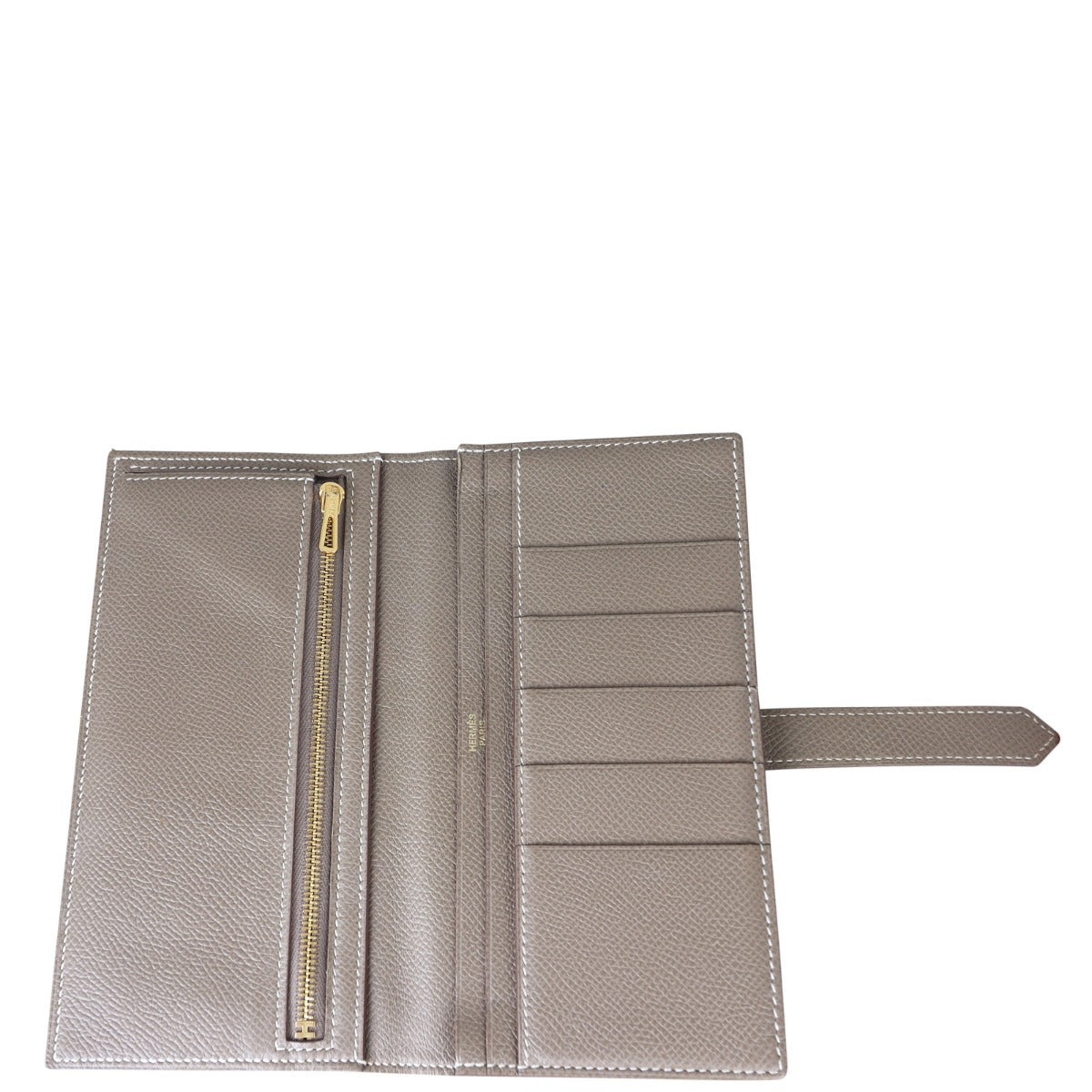 Hermes Bearn Wallet Whole Interior