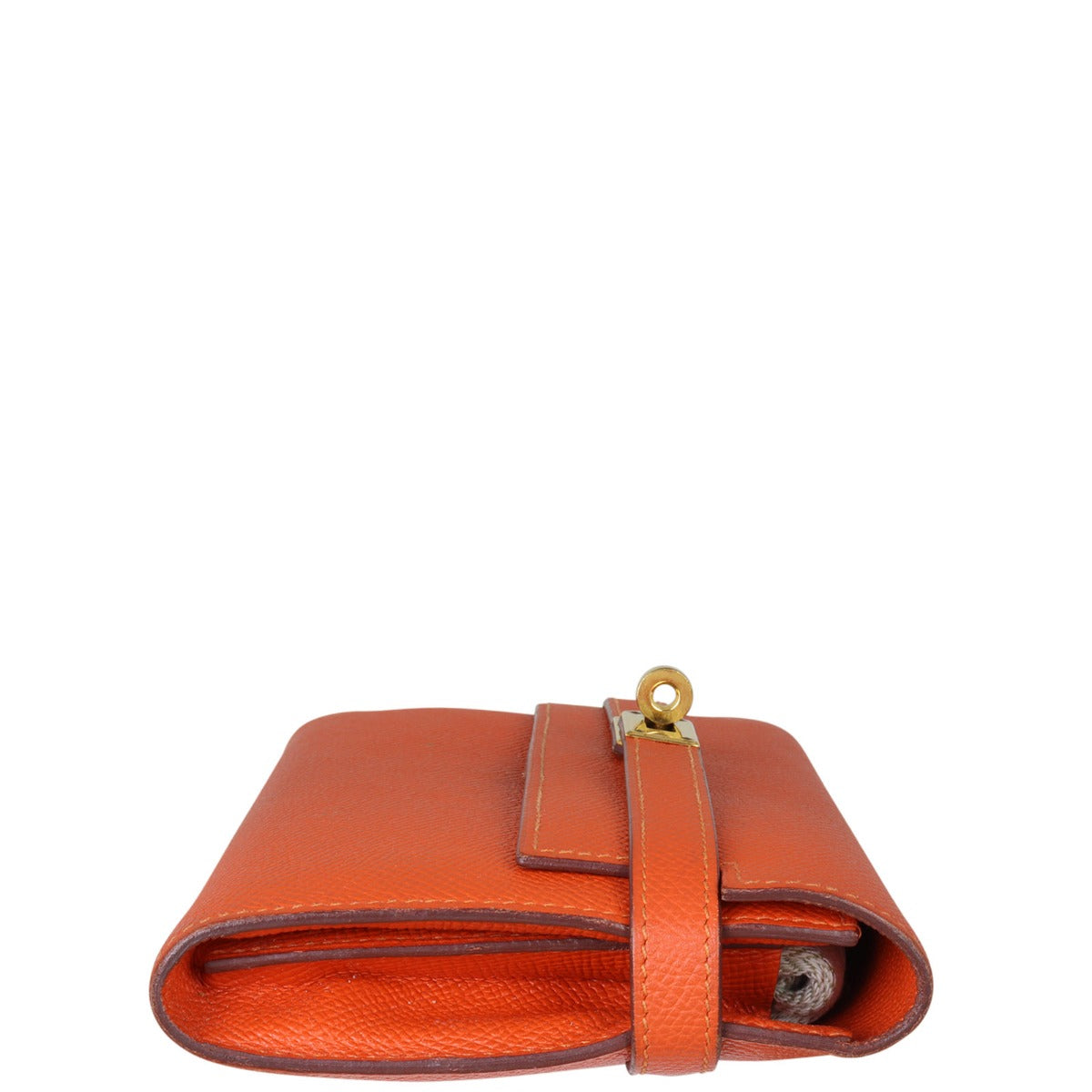 Hermes Kelly Classic Long Wallet Epsom Side