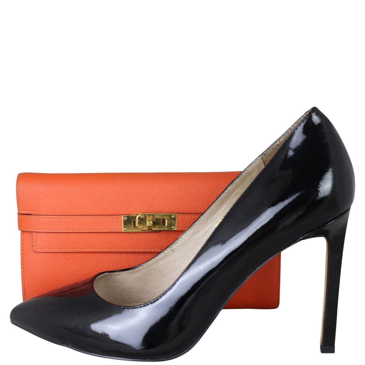 Hermes Kelly Classic Long Wallet Epsom Shoe