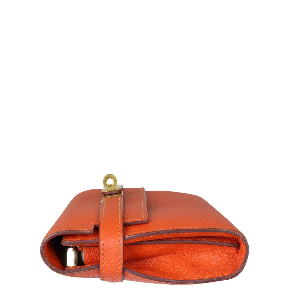 Hermes Kelly Classic Long Wallet Epsom Side