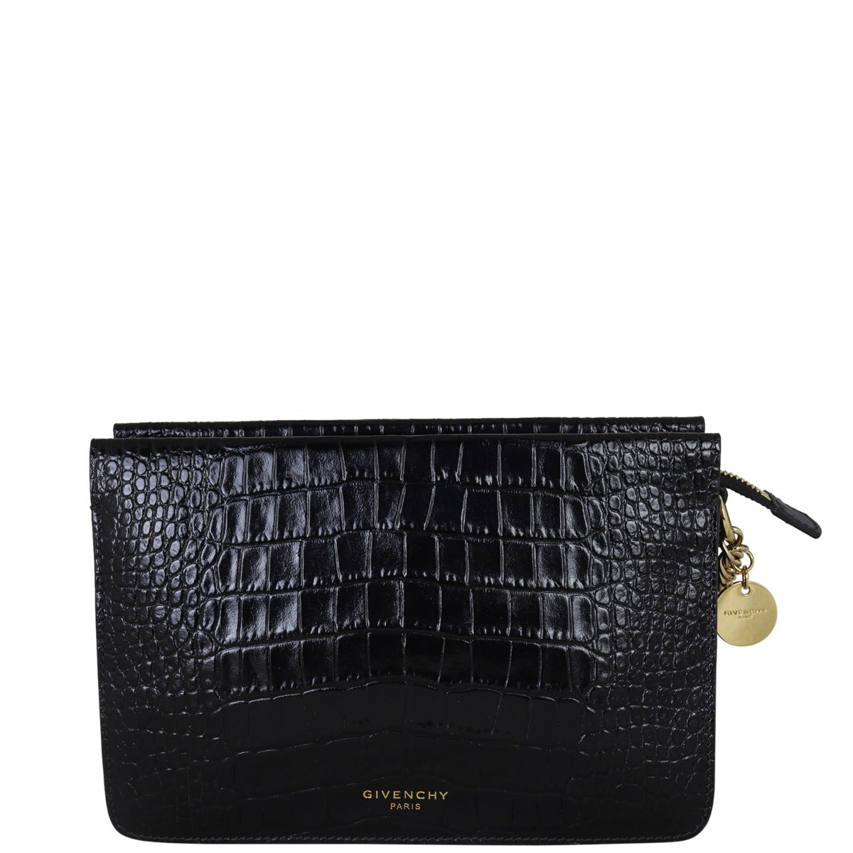 Givenchy Cross3 Crossbody Croc-Embossed Front