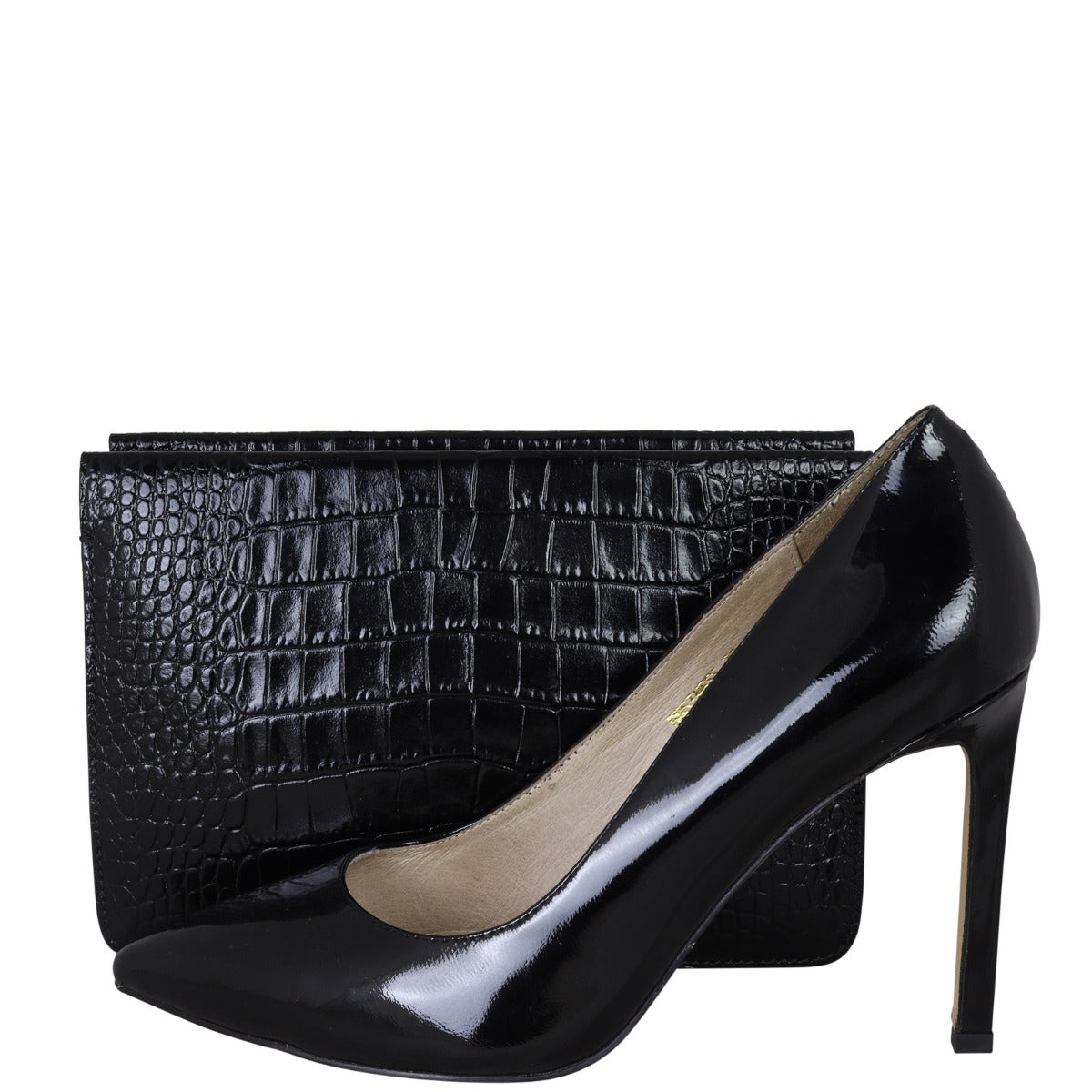 Givenchy Cross3 Crossbody Croc-Embossed Shoe