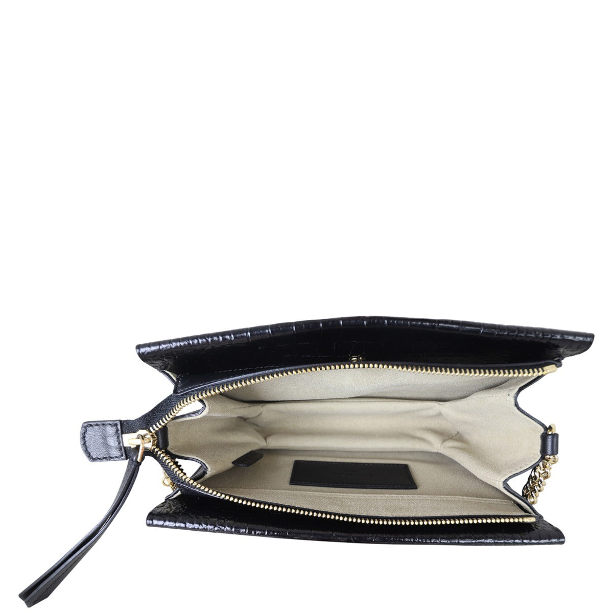 Givenchy Cross3 Crossbody Croc-Embossed Whole Interior