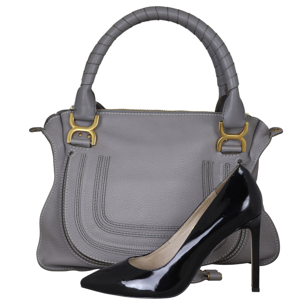 Chloe Marcie Medium Satchel Shoe
