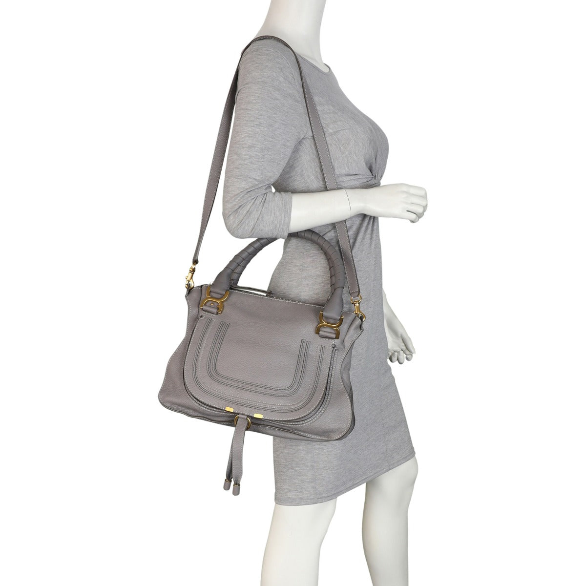 Chloe Marcie Medium Satchel Mannequin