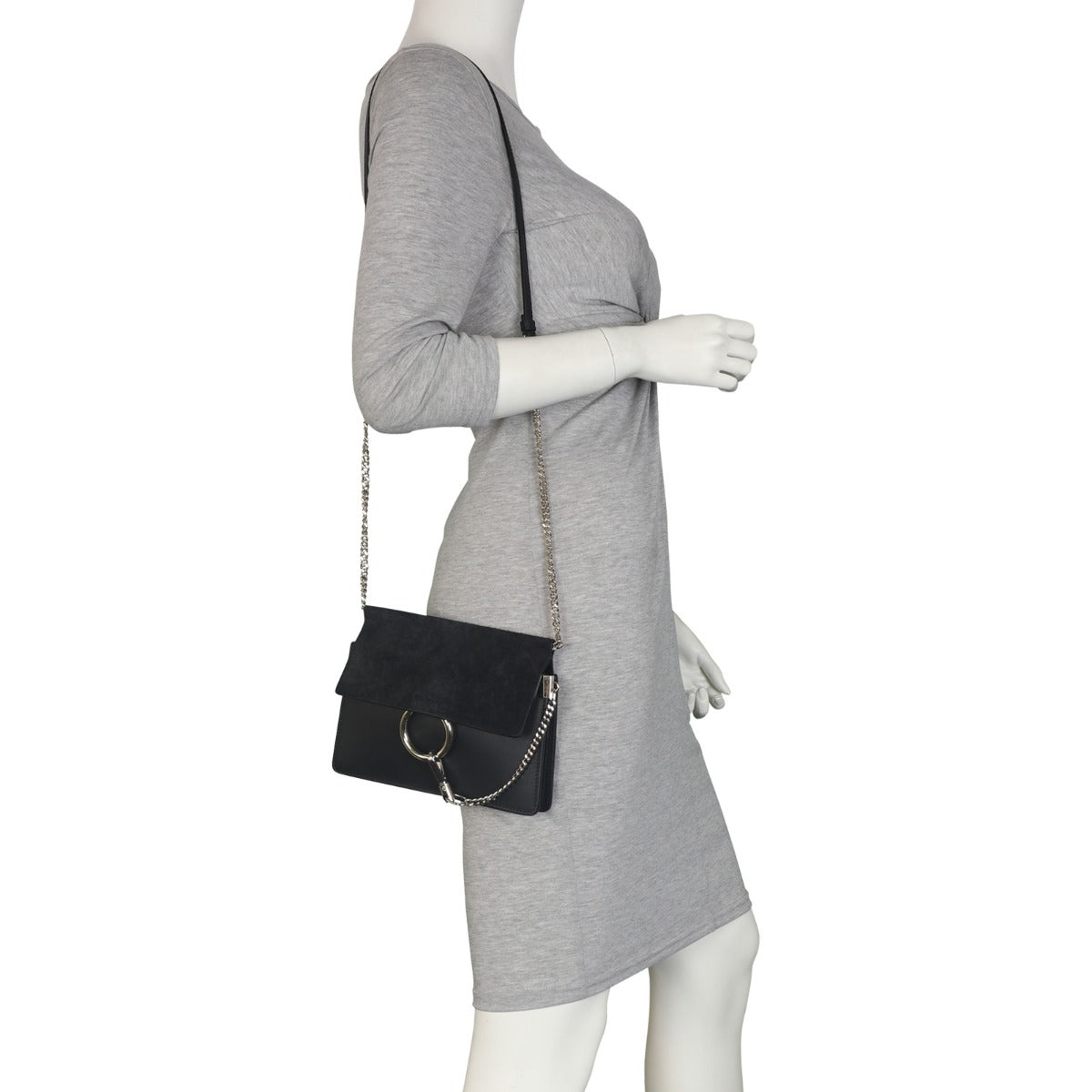 Chloe Faye Mini Chain Bag Mannequin