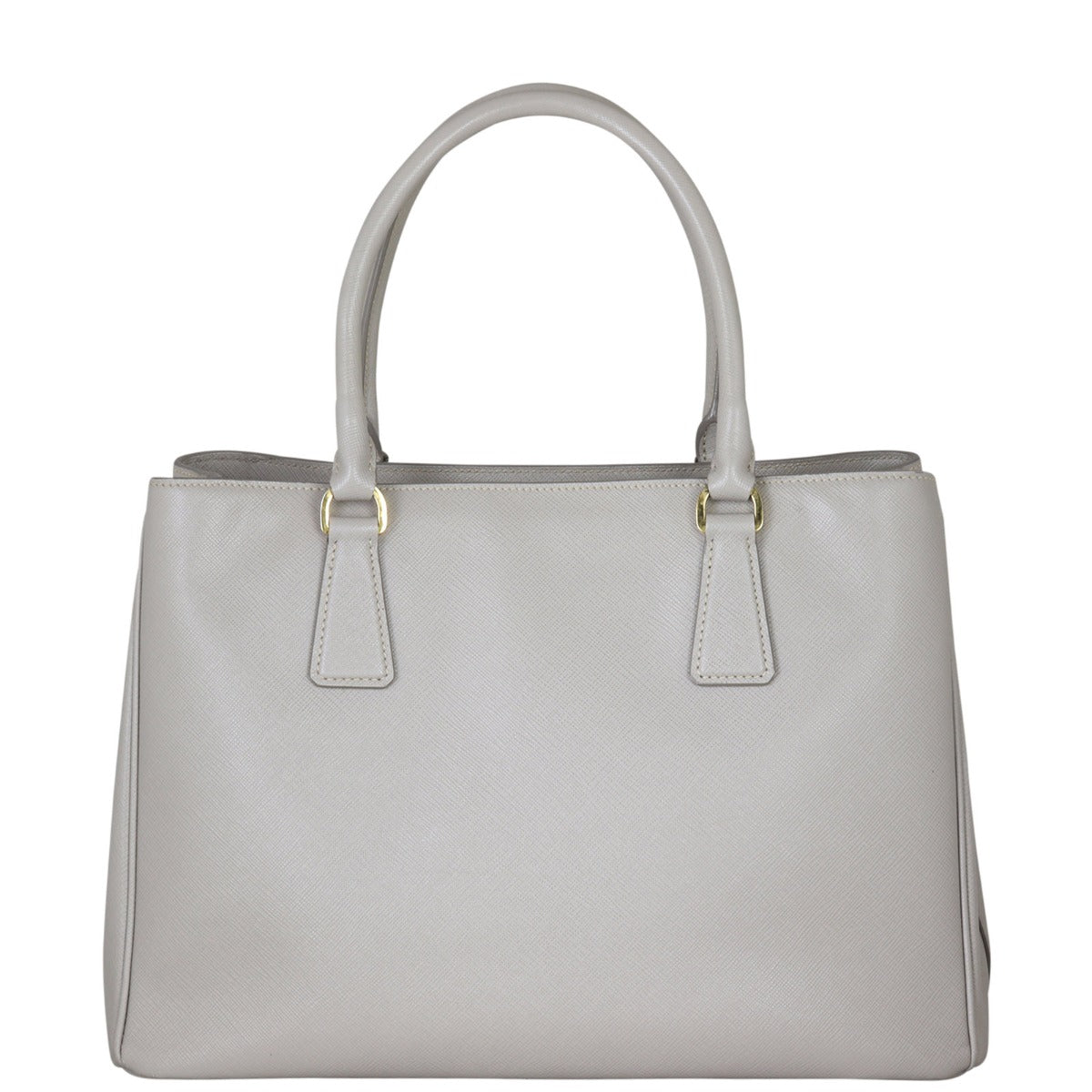 Prada Saffiano Lux Tote Medium (light grey) Base