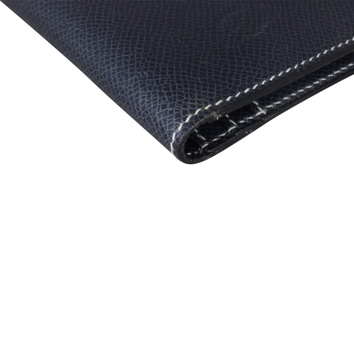 Hermes Bearn Wallet Corner Close Up