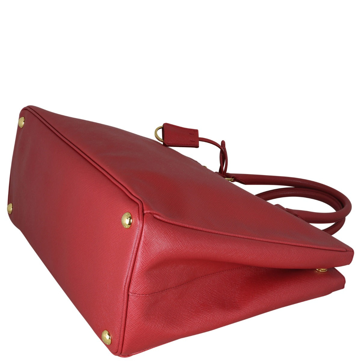 Prada Saffiano Lux Galleria Double Zip Tote Large Corner Distance