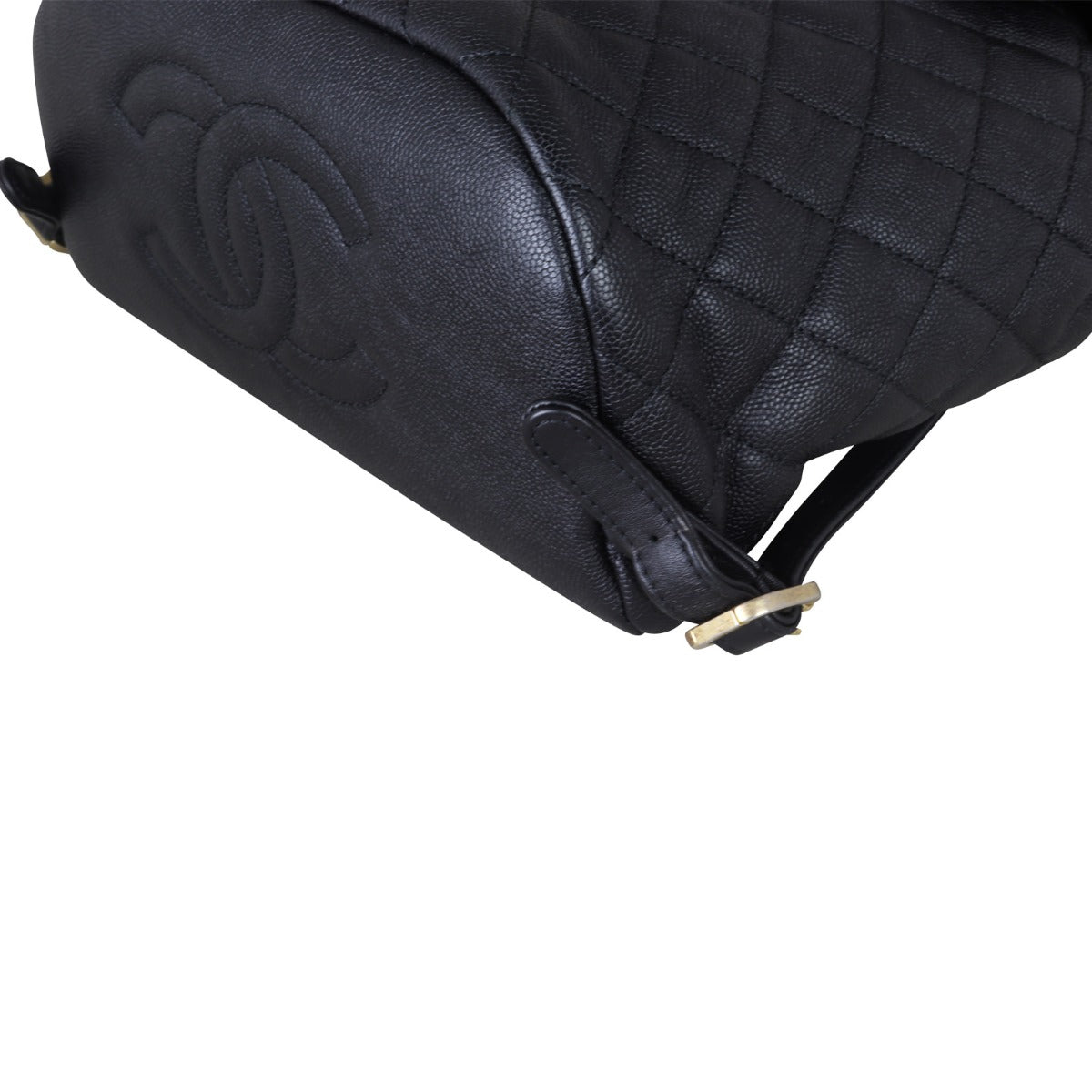 Chanel Filigree Backpack Corner Close Up