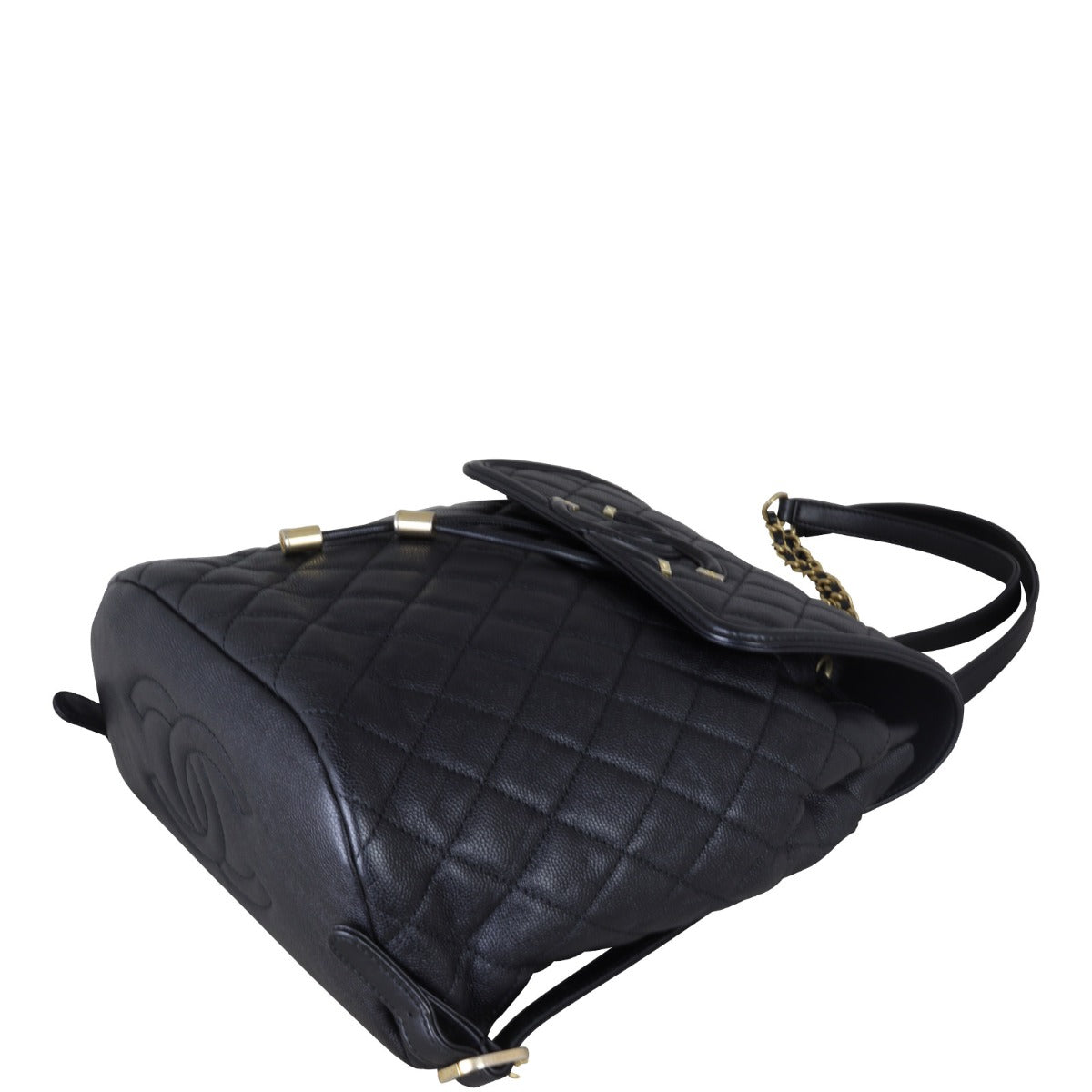 Chanel Filigree Backpack Corner Distance