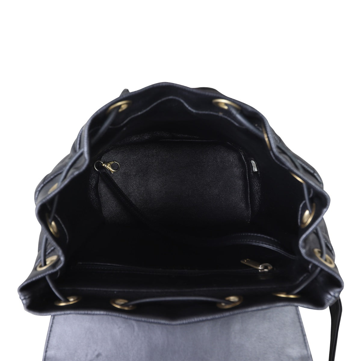 Chanel Filigree Backpack Whole Interior