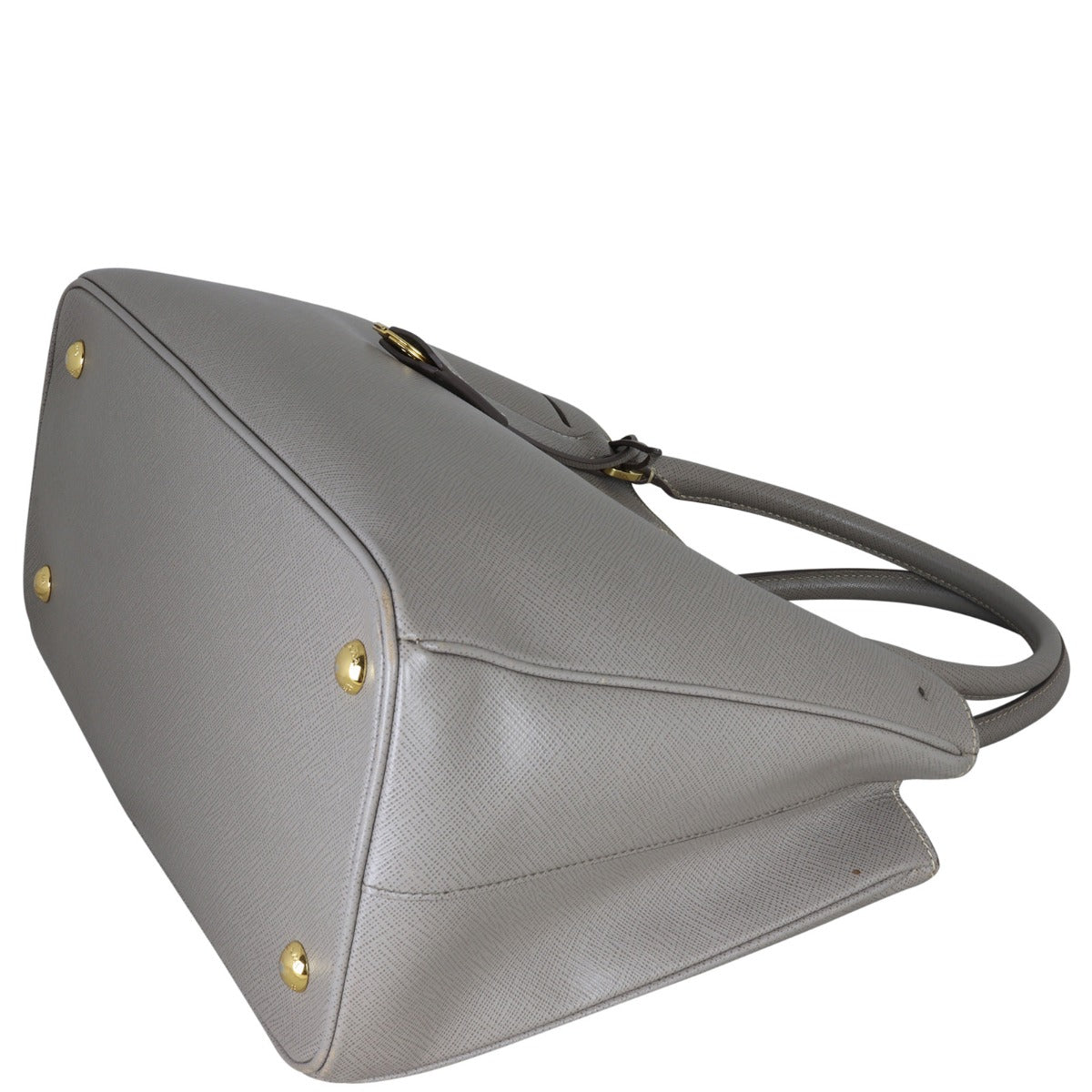 Prada Saffiano Lux Tote Corner Distance