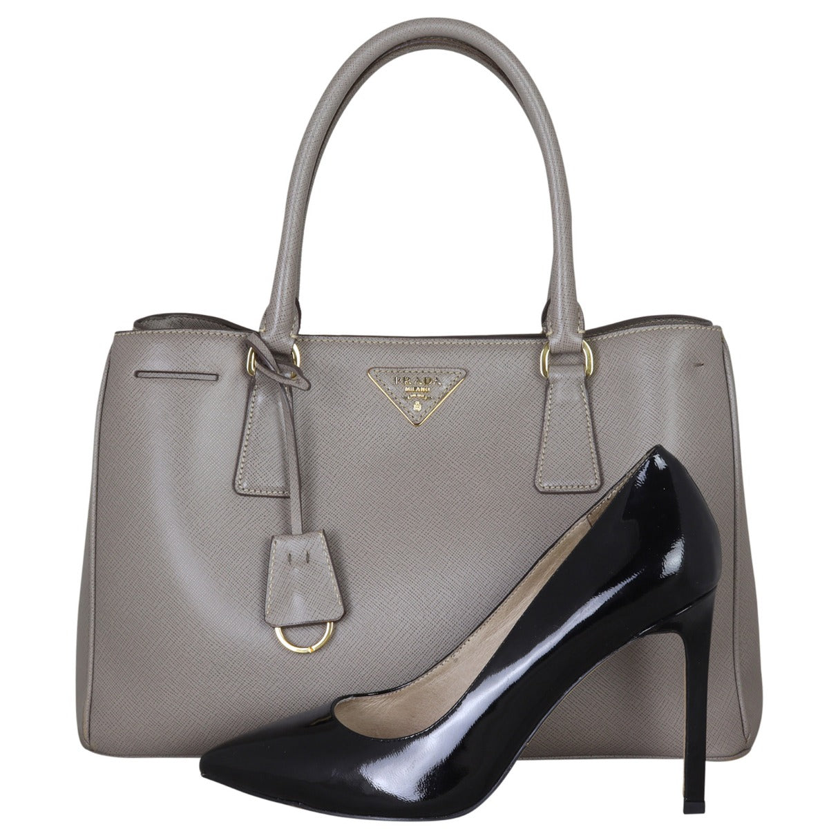 Prada Saffiano Lux Tote Shoe