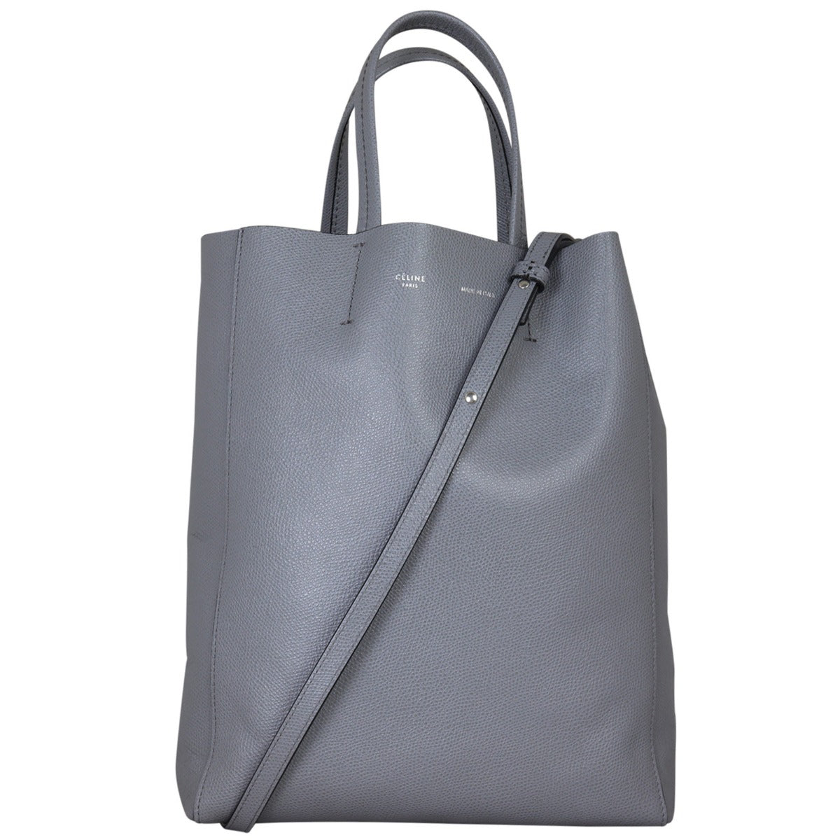 Celine Vertical Cabas Tote Small Front With Strap