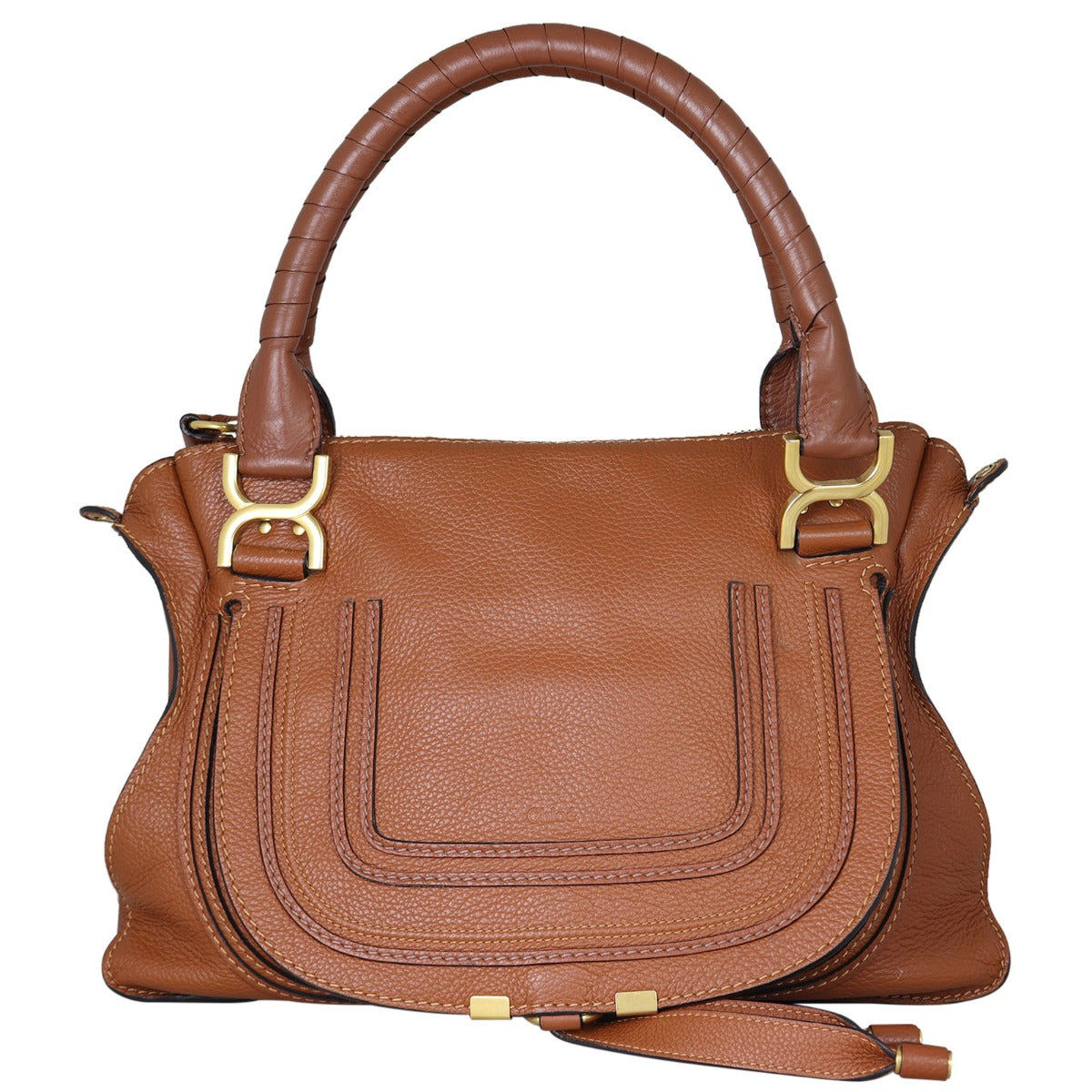 Chloe Marcie Medium Satchel Front
