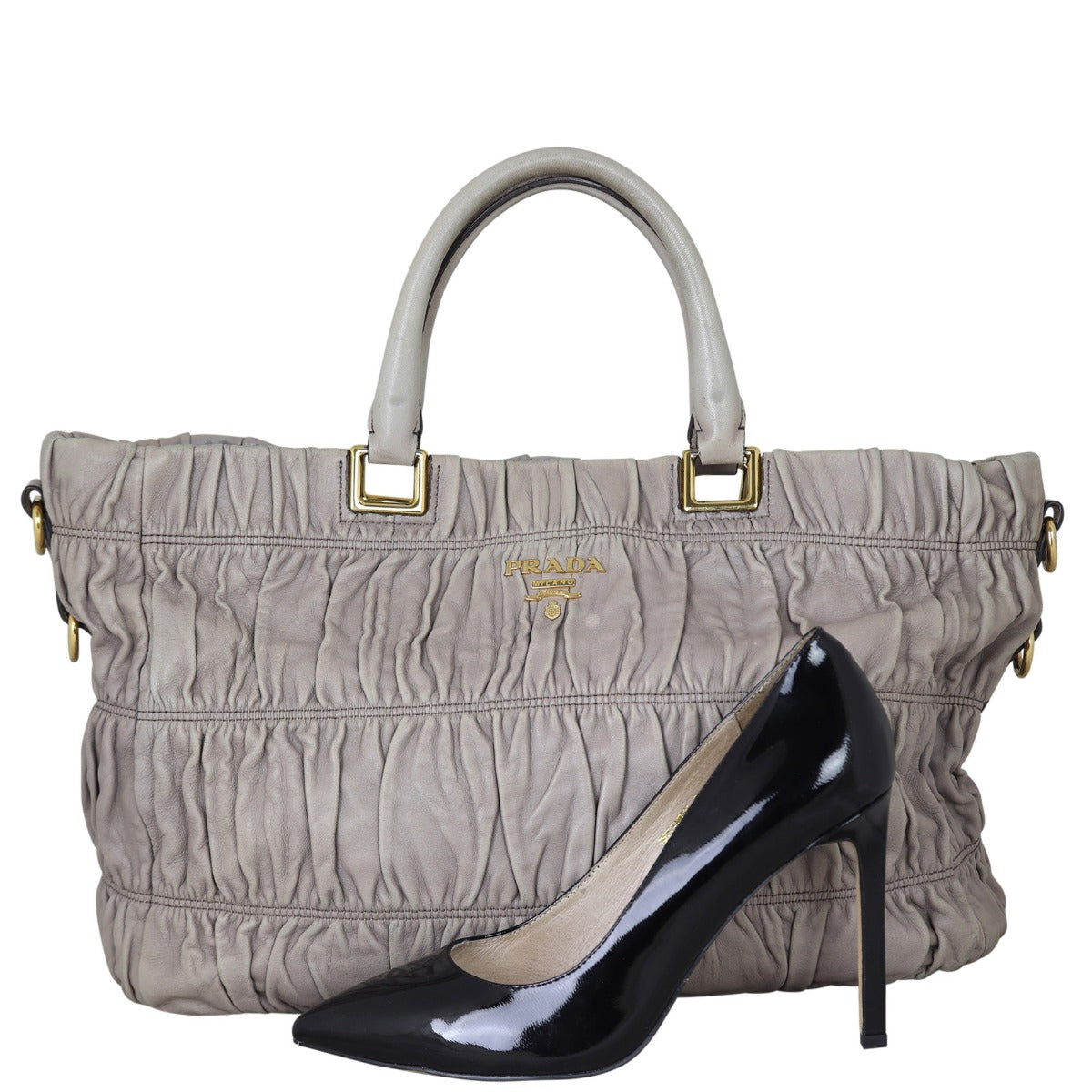 Prada Nappa Gaufre Tote Shoe