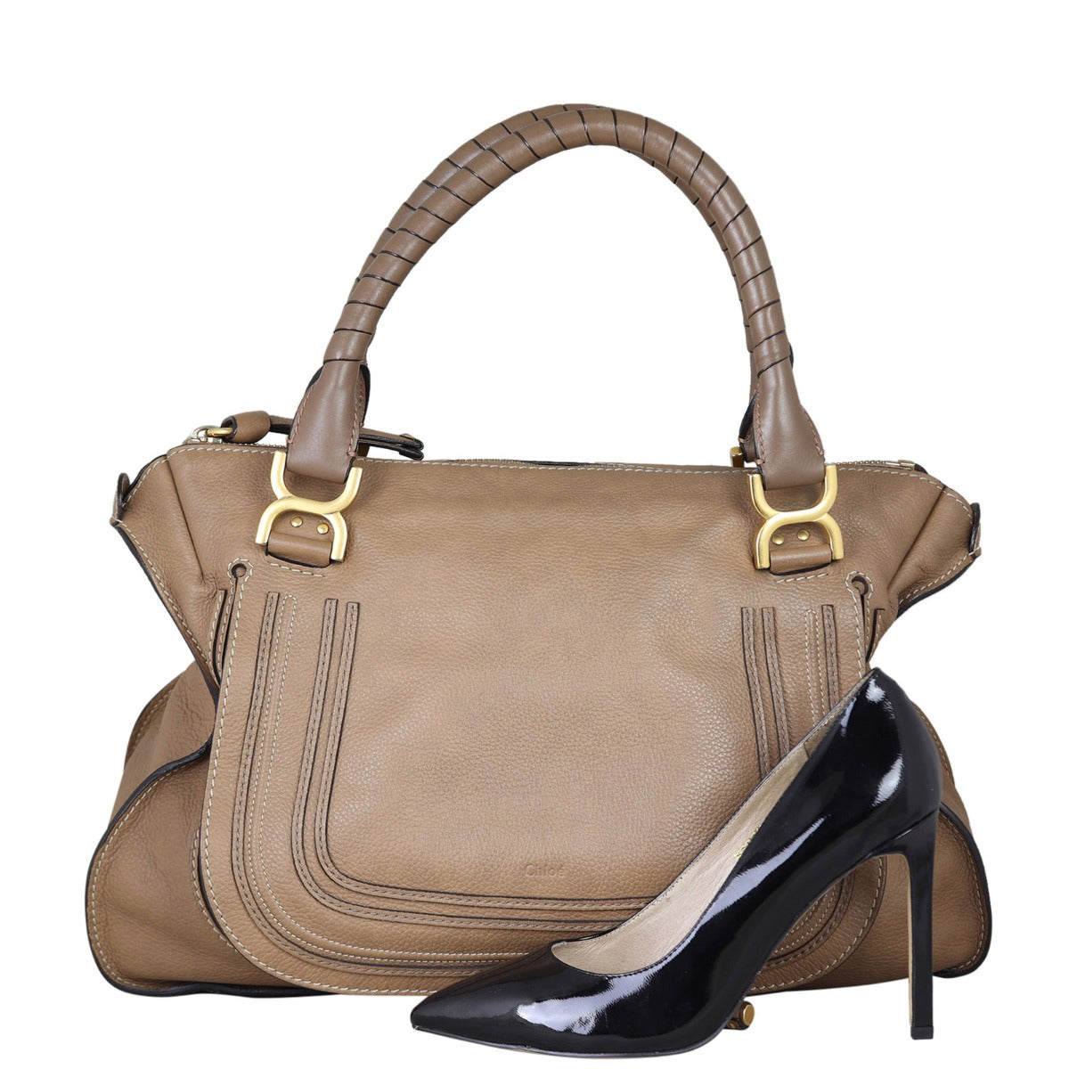 Chloe Marcie Satchel Large Shoe