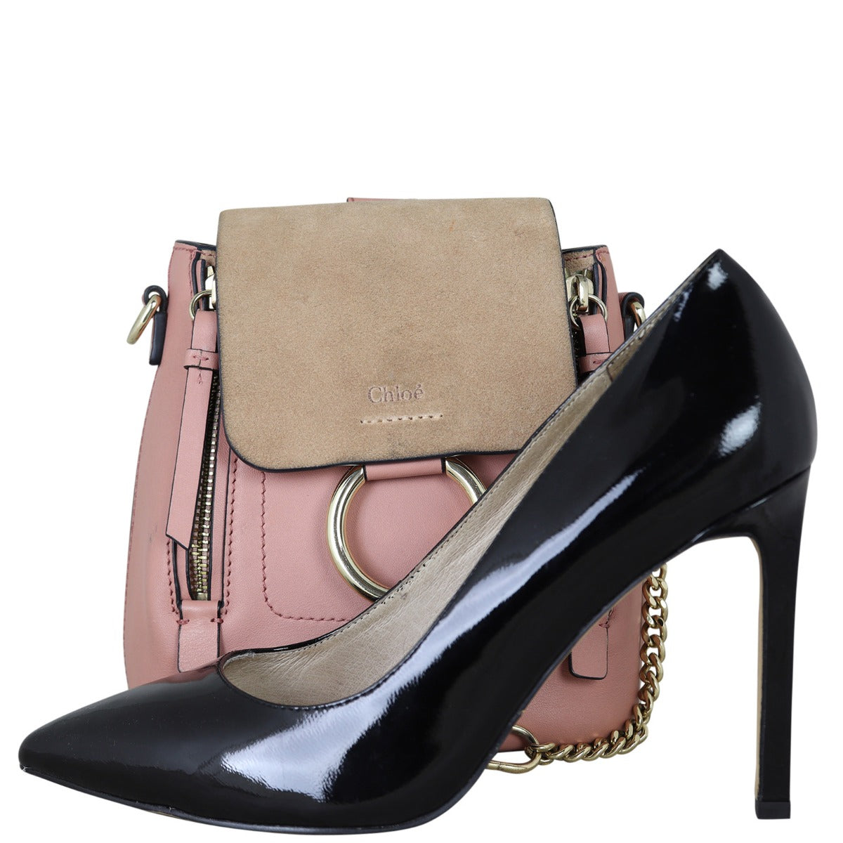 Chloe Faye Backpack Mini Shoe