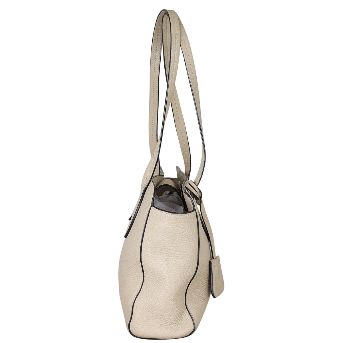 Prada Vitello Daino Tote Side