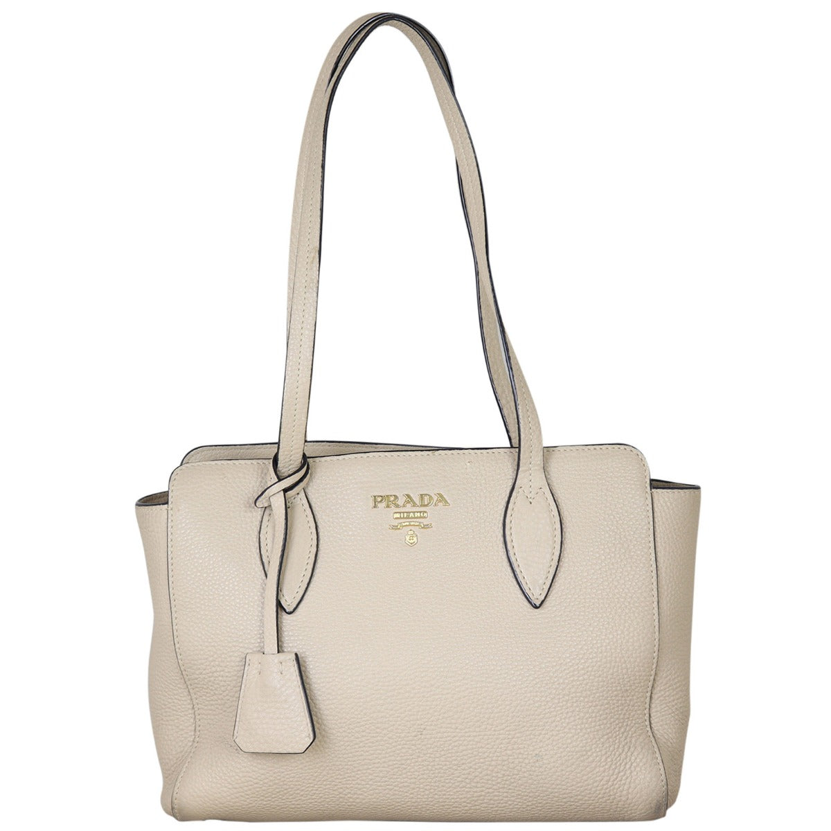 Prada Vitello Daino Tote Front